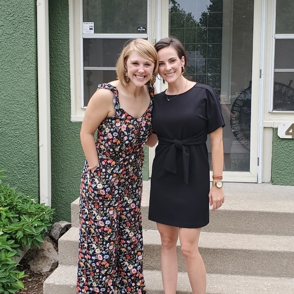 Express T Shirt Dress (Maroon) - Picture 2 of 2